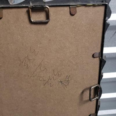 Metal and Resin Ornate Mirror (1020BR-KD)