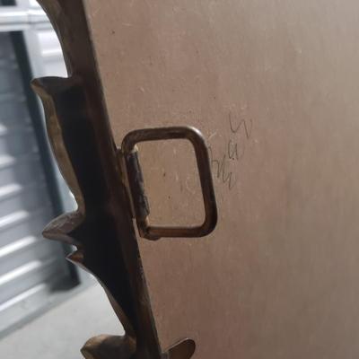 Metal and Resin Ornate Mirror (1020BR-KD)