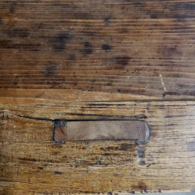 Asian Inspired Wood Coffee Table (1020B-KD)