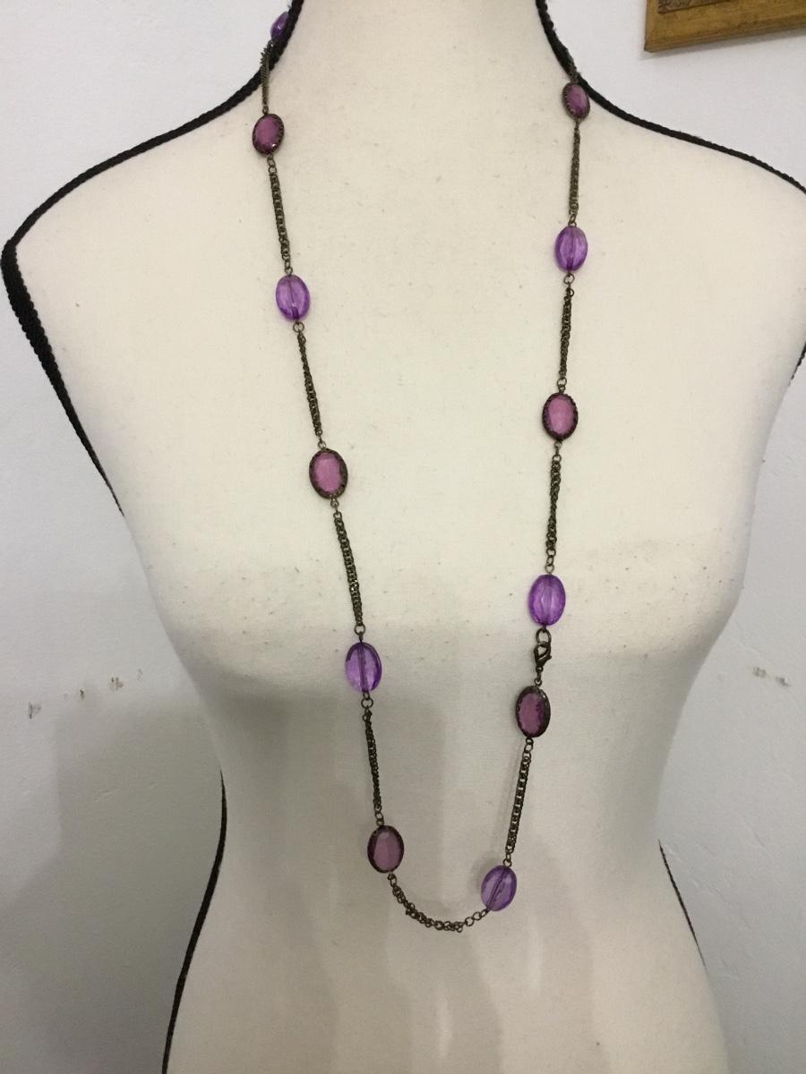 Bronze Mesh Statement Necklace