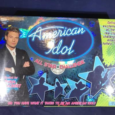 AMERICAN IDOL ALL STAR CHALLENGE DVD GAME - 2006 - SEALED IN CELLO - NEW IN BOX