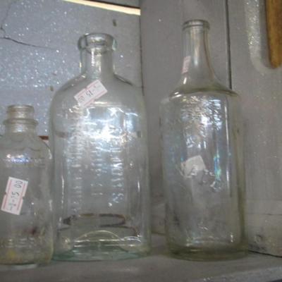 Vintage Listerine Lambert Fellow Syrup Ed Pinuard Bottles