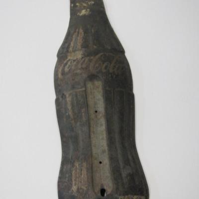 Vintage Coca-Cola Sign Approx 16 1/2" x 5"
