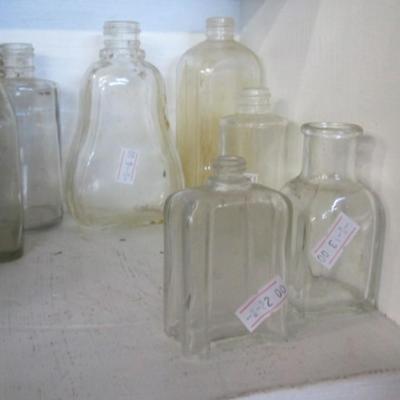 Vintage Glass Bottles Dr. H.S. Thatcher's Worm Syrup Chattanooga Tennessee