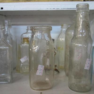 Vintage Glass Bottles Parisian Sage For The Hair And Scalp Ciroux's