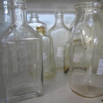 Vintage Glass Bottles Parisian Sage For The Hair And Scalp Ciroux's