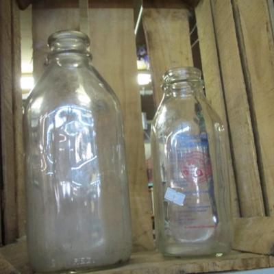 Vintage Milk Bottle Homestead Creamery