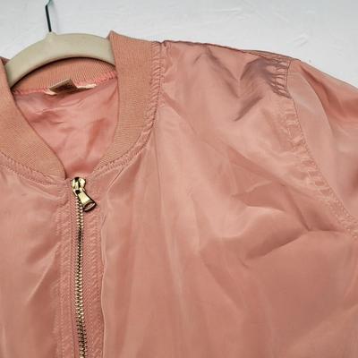 Satin Bomber Jacket By Wet Seal Size S