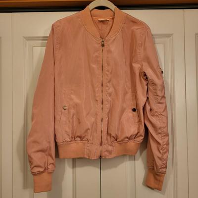 Satin Bomber Jacket By Wet Seal Size S