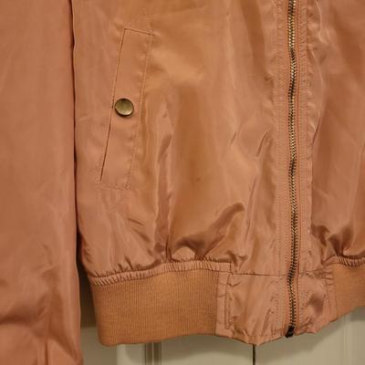 Satin Bomber Jacket By Wet Seal Size S