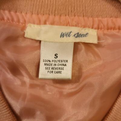 Satin Bomber Jacket By Wet Seal Size S
