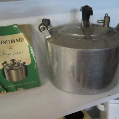 Minitmaid The Magic Aluminum Pressure Cooker