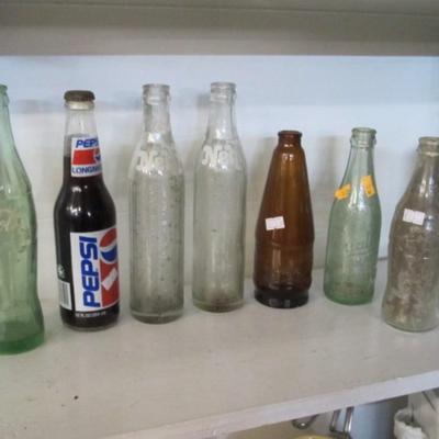 Vintage Soda & Beer Bottles Quality Brand 6 Fl Ozs Soda Water Coca Cola Asheville Bottle