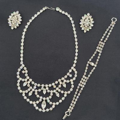 1950's Dressy Rhinestone Jewelry