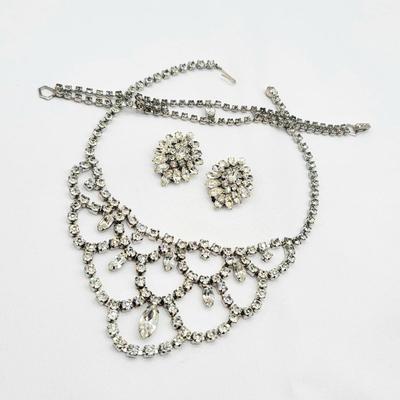 1950's Dressy Rhinestone Jewelry