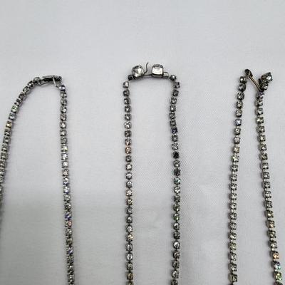 Accessorize Like A Princess - Vintage Rhinestone Necklaces