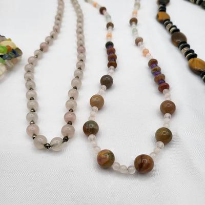 Natural Stone Jewelry Necklaces, Bracelet