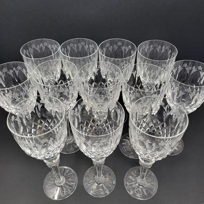 Rogaska Crystal Stemware 9.25" Tall (12)