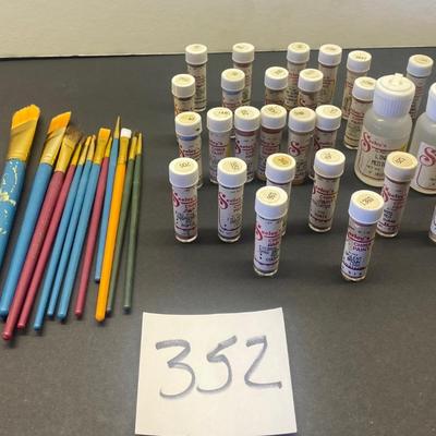 Seeley’s China Paint and Brushes