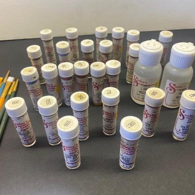 Seeley’s China Paint and Brushes