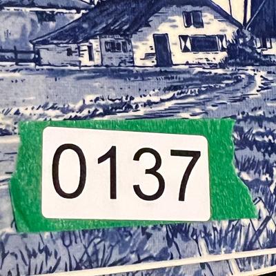 10 Delft Blue Hand Painted Tiles Made in Holland