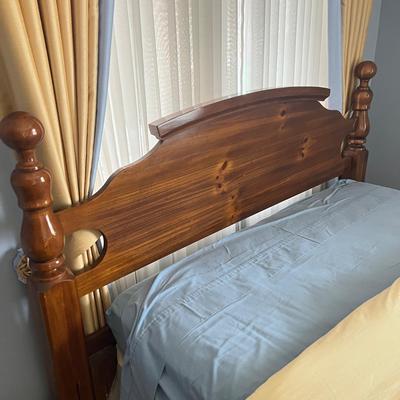 Solid Wood Full Size Bed Frame