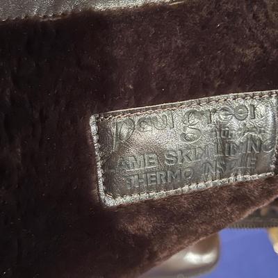 Women’s Paul Green Leather Lamb Skin Lined Boots Sz 7.5