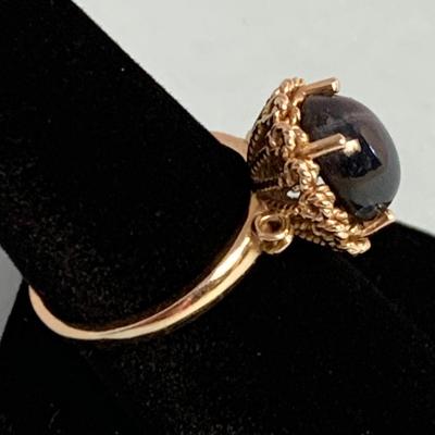 14k Yellow Gold Estate Ring - Size 9 - 6 grams