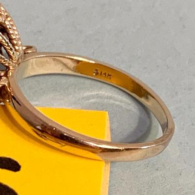 14k Yellow Gold Estate Ring - Size 9 - 6 grams
