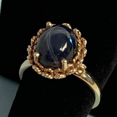 14k Yellow Gold Estate Ring - Size 9 - 6 grams