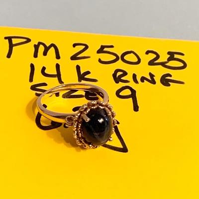 14k Yellow Gold Estate Ring - Size 9 - 6 grams