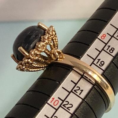 14k Yellow Gold Estate Ring - Size 9 - 6 grams