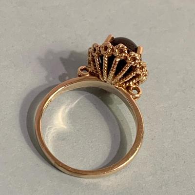 14k Yellow Gold Estate Ring - Size 9 - 6 grams