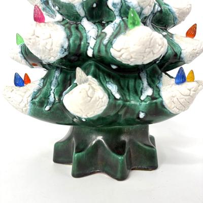 Vintage Ceramic Christmas Tree