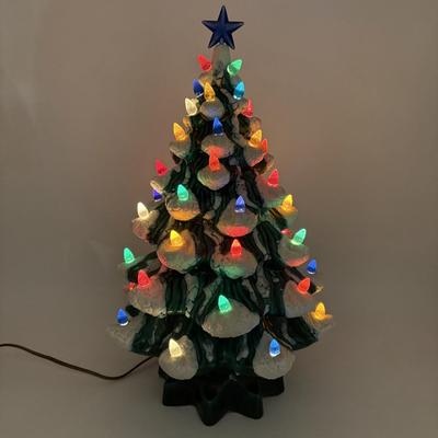 Vintage Ceramic Christmas Tree