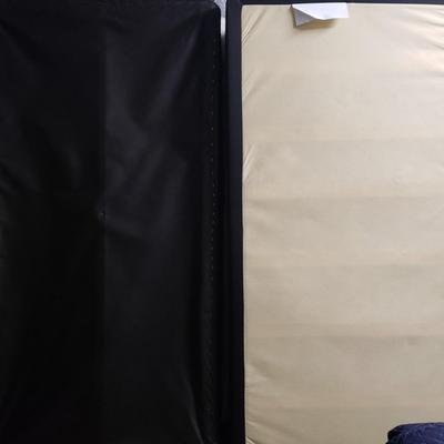 Two Twin Metal Bedframes and Mattresses (1020B-KD)