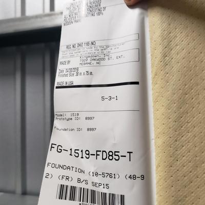 Two Twin Metal Bedframes and Mattresses (1020B-KD)