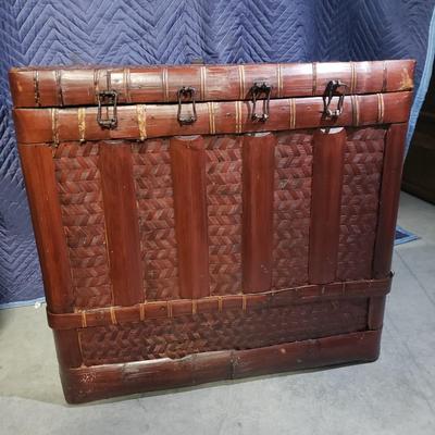 Bamboo/Woven Trunk (1020BR-KD)