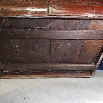 Bamboo/Woven Trunk (1020BR-KD)