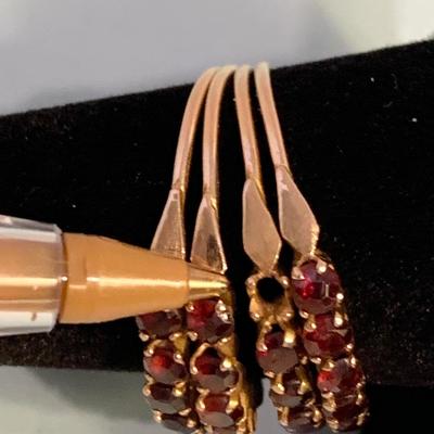 14k Yellow Gold 19 Stone Estate Ring - Size 9