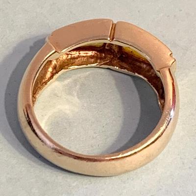 14k Yellow Gold Estate Ring - Size 9 - 7.4 grams