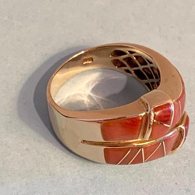 14k Yellow Gold Estate Ring - Size 9 - 8 grams