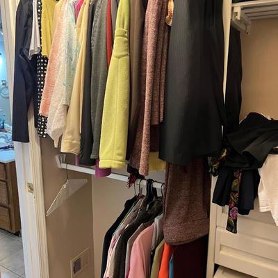 2 Racks of Women’s Clothes - Jones NY, Anne Klein, Talbots, Liz Claiborne