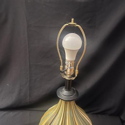 Bill Blass Striped Lamp (LR-DZ)