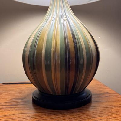 Bill Blass Striped Lamp (LR-DZ)