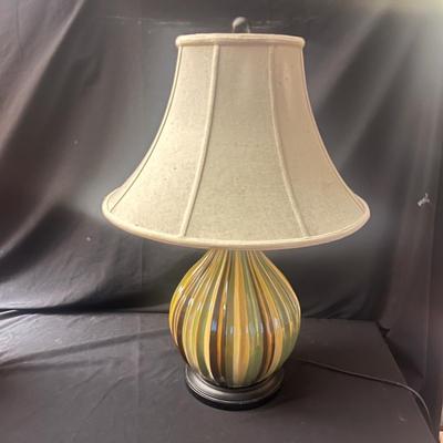 Bill Blass Striped Lamp (LR-DZ)