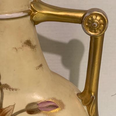 Late 1800s Royal Rudolstadt German Porcelain Pitcher