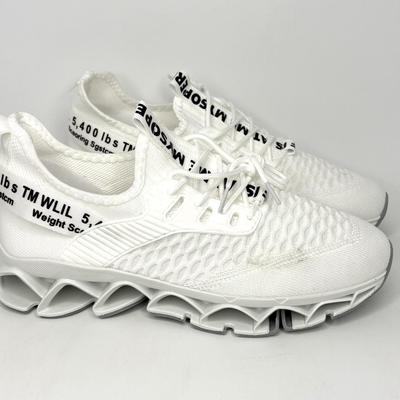 2 Pairs of Brand New Tennis Shoes - Black and White