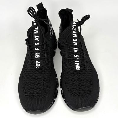 2 Pairs of Brand New Tennis Shoes - Black and White