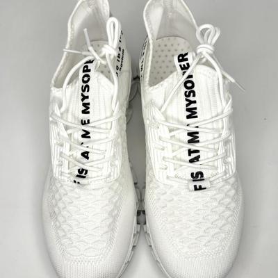 2 Pairs of Brand New Tennis Shoes - Black and White